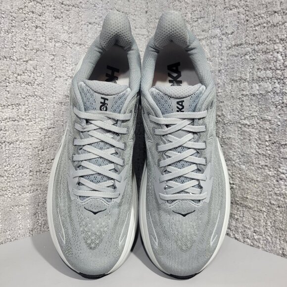 Hoka One One Clifton 10 Men's Size 8.5D Galactic Grey Running Shoes 1162032 GYST - Picture 7 of 10